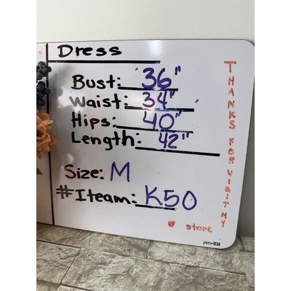 NWT Adrienne Vittadini Dress Womens M Orange Bottoms Stretch - Picture 7 of 11